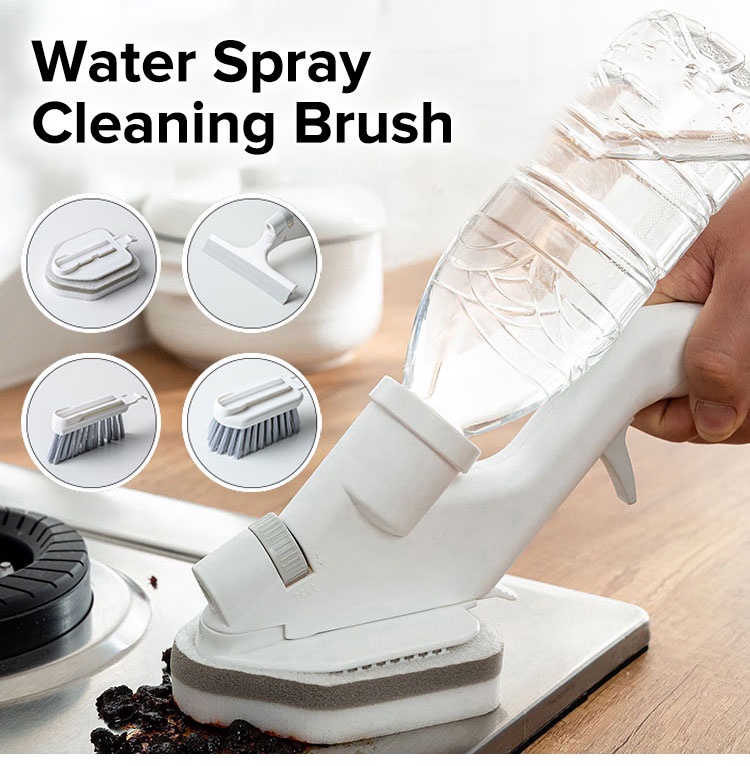 Water Spray Cleaning Brush-1